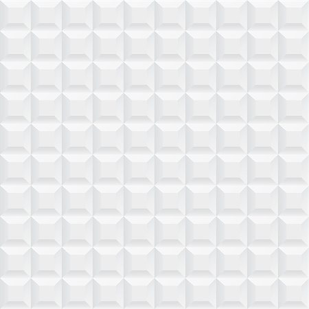 simsearch:400-08508868,k - White ceramic cubes texture - seamless vector background. Foto de stock - Royalty-Free Super Valor e Assinatura, Número: 400-08629297