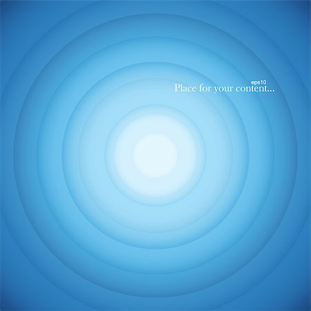 simsearch:400-08749182,k - Blue round abstract background. Vector illustration eps10. Stock Photo - Budget Royalty-Free & Subscription, Code: 400-08629325