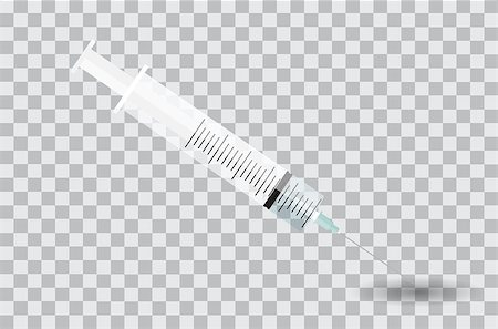 simsearch:400-04520013,k - Syringe with needle on transparent background - shot. Vector Illustration. EPS10 Foto de stock - Super Valor sin royalties y Suscripción, Código: 400-08629722