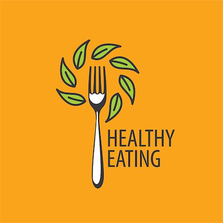 simsearch:400-08048951,k - Logo pattern of healthy eating. Vector illustration Photographie de stock - Aubaine LD & Abonnement, Code: 400-08621104