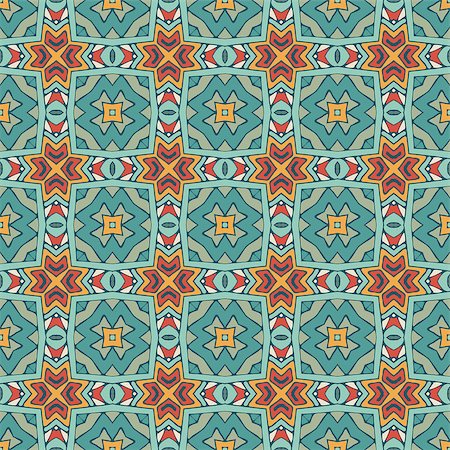 simsearch:400-08997727,k - Abstract geometric background. Mosaics tiled retro vintage vector seamless pattern Photographie de stock - Aubaine LD & Abonnement, Code: 400-08621494