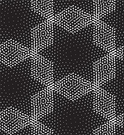 Original simple texture with regularly repeating geometrical shapes, dots, rhombuses. Vector seamless pattern. Modern stylish texture. Repeating geometric tiles with dotted rhombuses Stock Photo - Budget Royalty-Free & Subscription, Code: 400-08621714