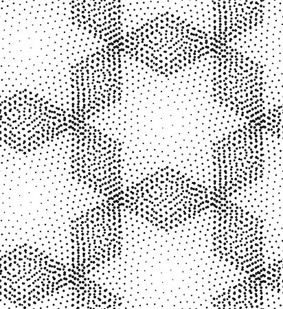 simsearch:400-08674526,k - Original simple texture with regularly repeating geometrical shapes, dots, rhombuses. Vector seamless pattern. Modern stylish texture. Repeating geometric tiles with dotted rhombuses Stock Photo - Budget Royalty-Free & Subscription, Code: 400-08621715