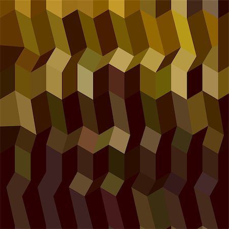 simsearch:400-08629198,k - Low polygon style illustration of caput mortuum brown abstract geometric background. Stockbilder - Microstock & Abonnement, Bildnummer: 400-08622746