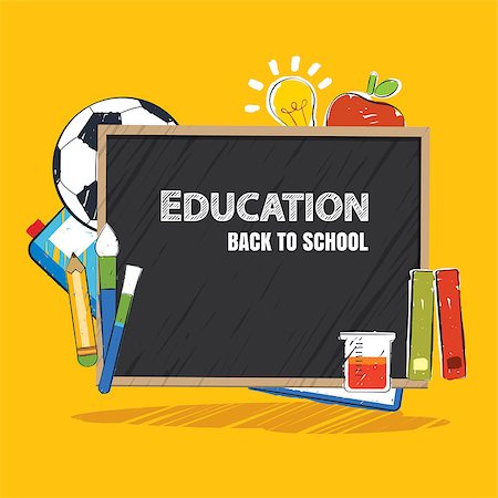 simsearch:400-08155384,k - education banner and back to school background template Stock Photo - Budget Royalty-Free & Subscription, Code: 400-08654027