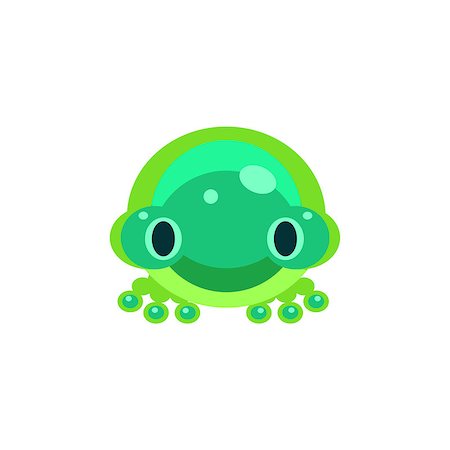 simsearch:400-08507283,k - Frog Jelly Toy Simple Flat Vector Design In Colorful Childish Style Isolated Icon Fotografie stock - Microstock e Abbonamento, Codice: 400-08650333