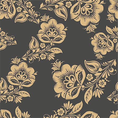 Romantic seamless floral pattern. Seamless pattern can be used for wallpaper, pattern fills, web page backgrounds, surface textures. vector background. Eps 8 Stock Photo - Budget Royalty-Free & Subscription, Code: 400-08650583