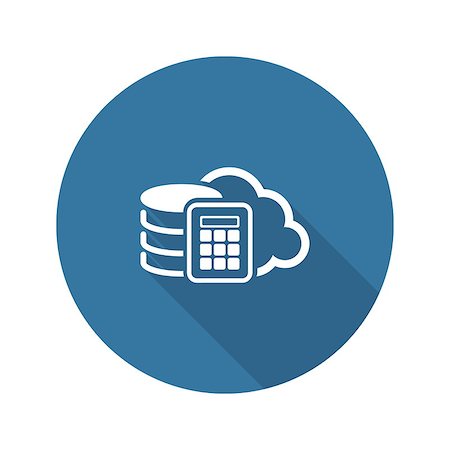 simsearch:400-05176646,k - Secure Cloud Storage Icon. Flat Design Isolated Illustration. App Symbol or UI element. Foto de stock - Super Valor sin royalties y Suscripción, Código: 400-08651692