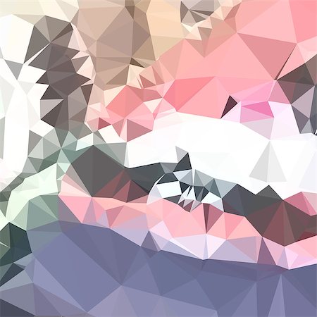 simsearch:400-08629198,k - Low polygon style illustration of a lavender pink abstract geometric background. Stockbilder - Microstock & Abonnement, Bildnummer: 400-08652871