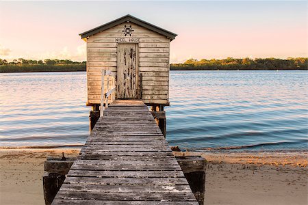 simsearch:400-04493526,k - Maroochy River Boat House in the late afternoon in Maroochydore, Sunshine Coast. Stock Photo - Budget Royalty-Free & Subscription, Code: 400-08668953