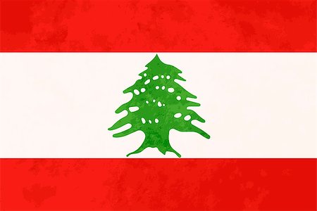 simsearch:400-05157469,k - True proportions Lebanon flag with grunge texture Foto de stock - Royalty-Free Super Valor e Assinatura, Número: 400-08674793