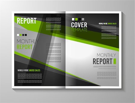 Brochure template, Flyer Design or Depliant Cover for business presentation and magazine covers, annual reports and marketing generic purposes. Stock Photo - Budget Royalty-Free & Subscription, Code: 400-08674834