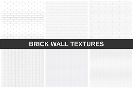 simsearch:400-08749182,k - Brick wall textures - a seamless vector collection. Stock Photo - Budget Royalty-Free & Subscription, Code: 400-08675991