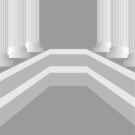 simsearch:400-07265157,k - Grey Columns Background. Classic Greek Grey Pillars Foto de stock - Super Valor sin royalties y Suscripción, Código: 400-08676092
