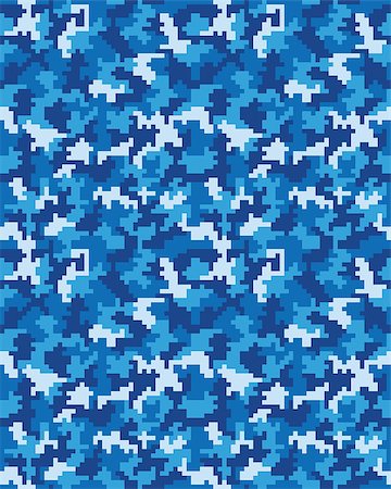 digital camouflage seamless pattern - Seamless digital fashion camouflage pattern, vector illustration Stock Photo - Budget Royalty-Free & Subscription, Code: 400-08670725