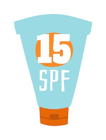 simsearch:400-04806901,k - Cream sunscreen bottle isolated on white background and sunscreen cream bottle vector icon. Sunblock cosmetic summer container sunscreen cream bottle tube packaging design sunscreen cream bottle Foto de stock - Royalty-Free Super Valor e Assinatura, Número: 400-08670926