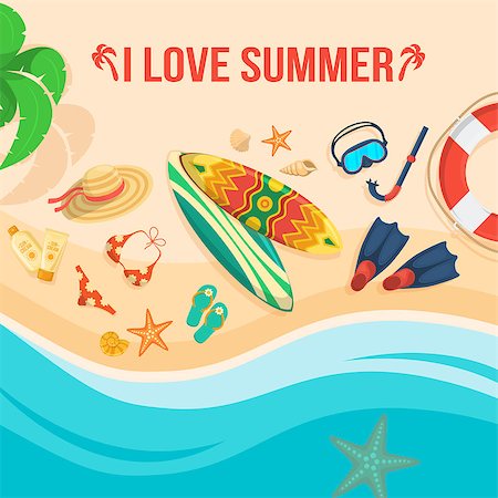 Vacation travel background. Easy to edit design template. Foto de stock - Super Valor sin royalties y Suscripción, Código: 400-08671353