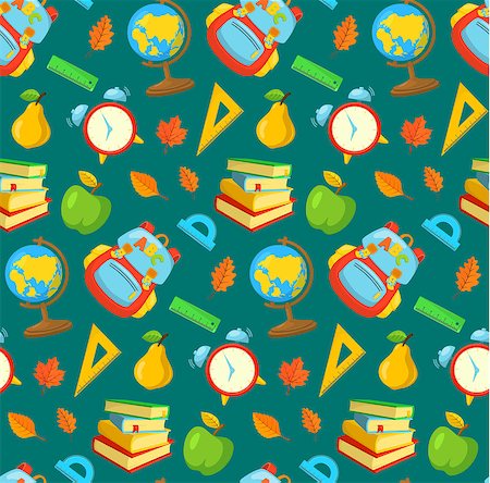 Bright seamless pattern. Eps 10 vector illustration. Stock Photo - Budget Royalty-Free & Subscription, Code: 400-08671918
