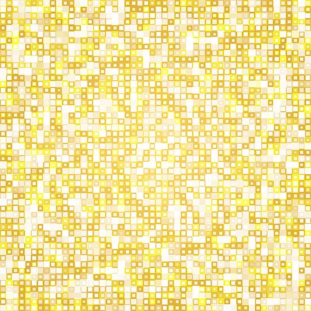 simsearch:400-04987337,k - Seamless golden tiles mosaic pattern background vector with different transparency Stock Photo - Budget Royalty-Free & Subscription, Code: 400-08672011