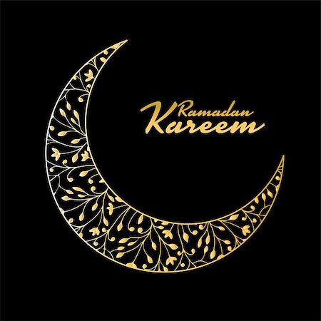 simsearch:400-08647515,k - Traditional ramadan kareem month celebration. Greeting card design. Vector illustration Foto de stock - Super Valor sin royalties y Suscripción, Código: 400-08673424