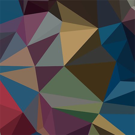 simsearch:400-08709660,k - Low polygon style illustration of a blue sapphire abstract geometric background. Stockbilder - Microstock & Abonnement, Bildnummer: 400-08673740
