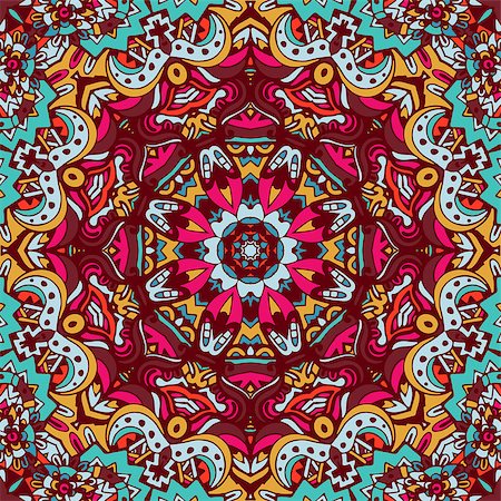 simsearch:400-08959581,k - Abstract Tribal vintage ethnic seamless pattern ornamental Stock Photo - Budget Royalty-Free & Subscription, Code: 400-08680346