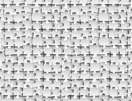 puzzle piece black background - Seamless pattern of black and white paper jigsaw puzzles Stock Photo - Budget Royalty-Free & Subscription, Code: 400-08680358