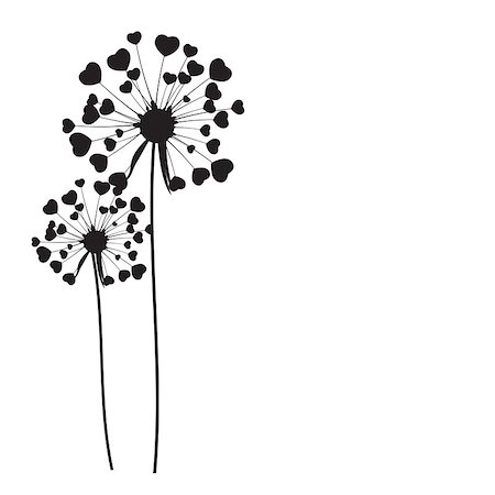dandelion blowing in the wind - Abstract Dandelion Background Vector Illustration EPS10 Stock Photo - Budget Royalty-Free & Subscription, Code: 400-08680907