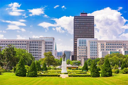 Baton Rouge, Louisiana, USA cityscape from the State Capitol grounds. Photographie de stock - Aubaine LD & Abonnement, Code: 400-08695894