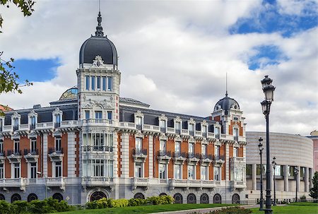 palacio - The Palacio del Senado is the headquarters of the Spanish upper house of Parliament, Madrid Stock Photo - Budget Royalty-Free & Subscription, Code: 400-08696178