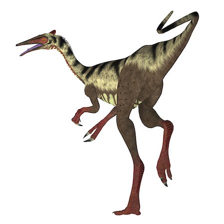 simsearch:400-08694325,k - Pelecanimimus was a carnivorous theropod dinosaur that lived in the Cretaceous Period of Spain. Foto de stock - Super Valor sin royalties y Suscripción, Código: 400-08696813