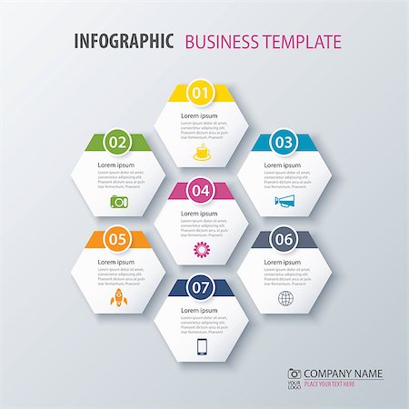 simsearch:400-08707424,k - Vector illustration infographics options. Template for brochure, business, web design Stock Photo - Budget Royalty-Free & Subscription, Code: 400-08707425