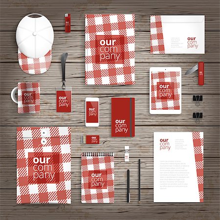 simsearch:400-08257177,k - Corporate identity stationery objects print template. Stock Photo - Budget Royalty-Free & Subscription, Code: 400-08709448