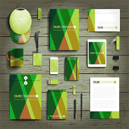 simsearch:400-08257177,k - Corporate identity stationery objects print template. Stock Photo - Budget Royalty-Free & Subscription, Code: 400-08709507