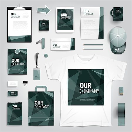 simsearch:400-08257177,k - Corporate identity stationery objects print template. Stock Photo - Budget Royalty-Free & Subscription, Code: 400-08709502