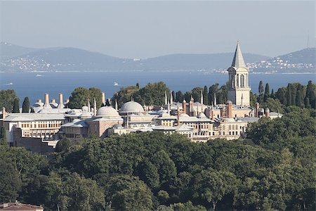 Topkapi Palace in Sultanahmet, Istanbul City, Turkey Foto de stock - Super Valor sin royalties y Suscripción, Código: 400-08710369