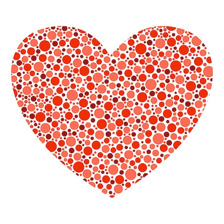 simsearch:400-08410647,k - stylized red heart - love symbol, vector illustrations Stockbilder - Microstock & Abonnement, Bildnummer: 400-08711335