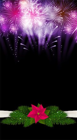 simsearch:400-07215586,k - Abstract Beauty Christmas and New Year Background. Vector Illustration. EPS10 Stock Photo - Budget Royalty-Free & Subscription, Code: 400-08711624