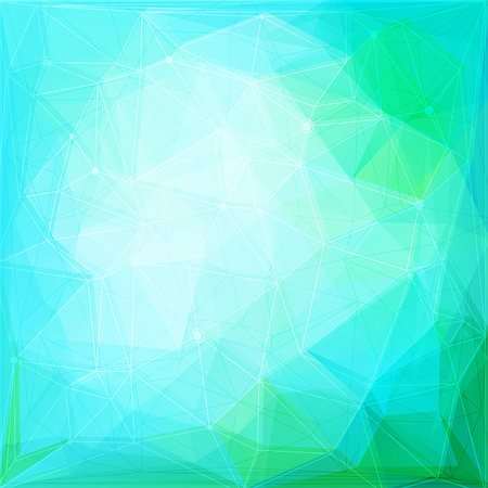 simsearch:400-08094145,k - Abstract low poly geometric background with triangles, vector illustration Photographie de stock - Aubaine LD & Abonnement, Code: 400-08734455