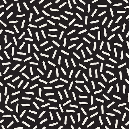 simsearch:400-08734089,k - Vector Seamless Black And White Jumble Lines Pattern. Abstract Geometric Background Design Stockbilder - Microstock & Abonnement, Bildnummer: 400-08734576