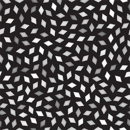 Vector Seamless Greyscale Rhombus Jumble Pattern. Abstract Geometric Background Design Stock Photo - Budget Royalty-Free & Subscription, Code: 400-08734617