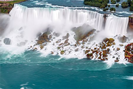 sergey02 (artist) - Niagara Falls view from Skylon Tower. Canada. Stockbilder - Microstock & Abonnement, Bildnummer: 400-08730558