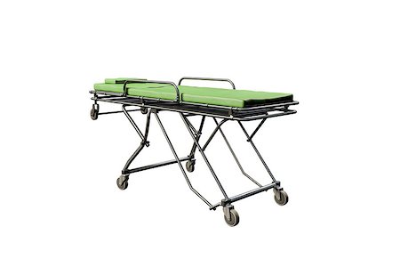 simsearch:400-04026515,k - emergency stretcher isolated on white background Photographie de stock - Aubaine LD & Abonnement, Code: 400-08730652