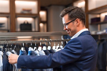 fashion store manager - Young businessman in store Stock Photo - Budget Royalty-Free & Subscription, Code: 400-08731158