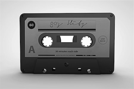 simsearch:400-05152359,k - cassete tape isolated on white background Foto de stock - Super Valor sin royalties y Suscripción, Código: 400-08731286