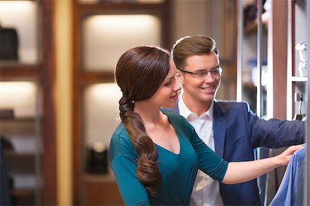 fashion store manager - Young couple in shop Stock Photo - Budget Royalty-Free & Subscription, Code: 400-08731735
