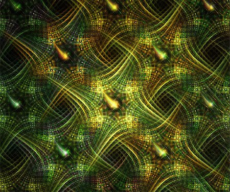 Abstract fractal fantasy wallpaper green pattern.Fractal artwork for creative design,flyer cover, interior, poster. Stockbilder - Microstock & Abonnement, Bildnummer: 400-08731939