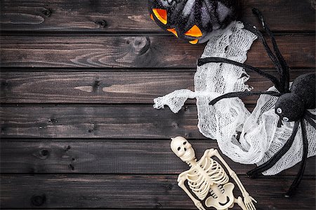 simsearch:400-04297954,k - Traditional, spooky and scary halloween holiday background Stockbilder - Microstock & Abonnement, Bildnummer: 400-08755933