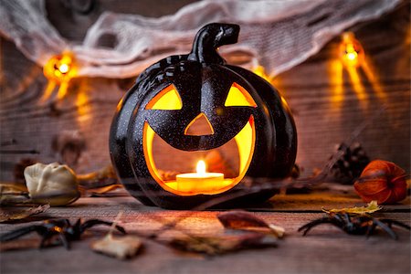 simsearch:400-04297954,k - Traditional, spooky and scary halloween holiday background Stockbilder - Microstock & Abonnement, Bildnummer: 400-08755954