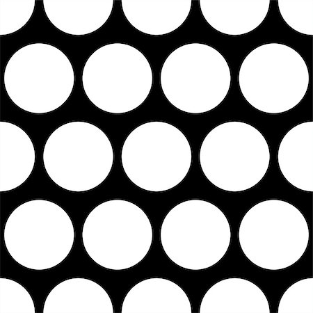 simsearch:400-07428310,k - Seamless vector dark pattern with big white polka dots on black background. For desktop wallpaper, website backgrounds, arts and scrapbooks. Stock Photo - Budget Royalty-Free & Subscription, Code: 400-08759002